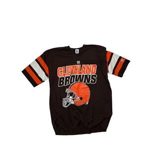 Vintage Cleveland Browns 7 Logo XL Jersey with Sticker